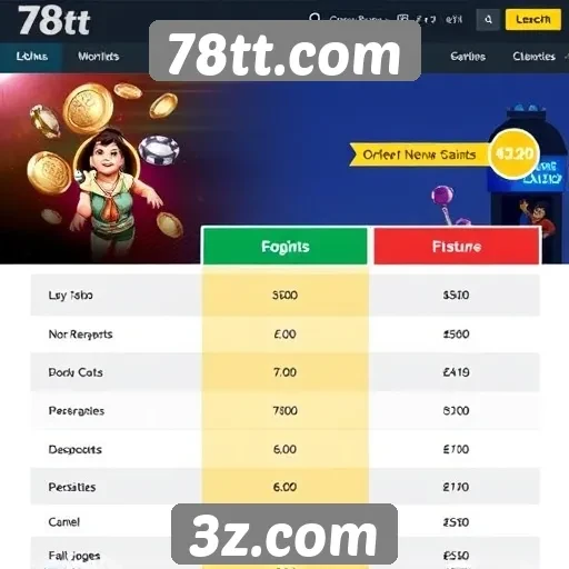 Comparativo entre 78tt.com e outros sites de jogos