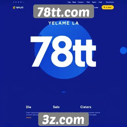 Avaliação da interface do site 78tt.com